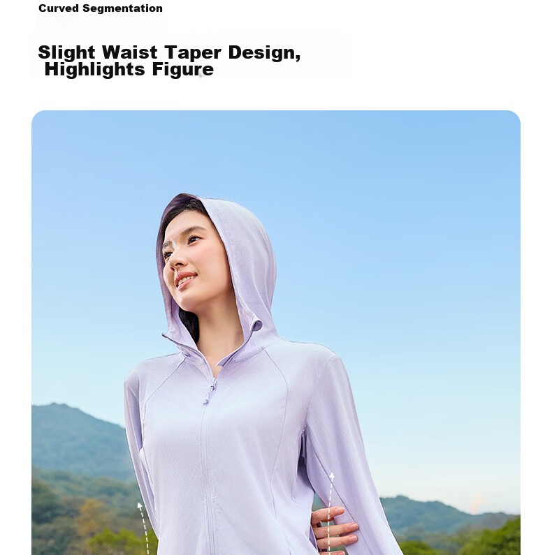 361° Women's Summer Sunscreen Jacket New Sports UV Protection UPF100+ Outdoor Coat 662624608D-7 8