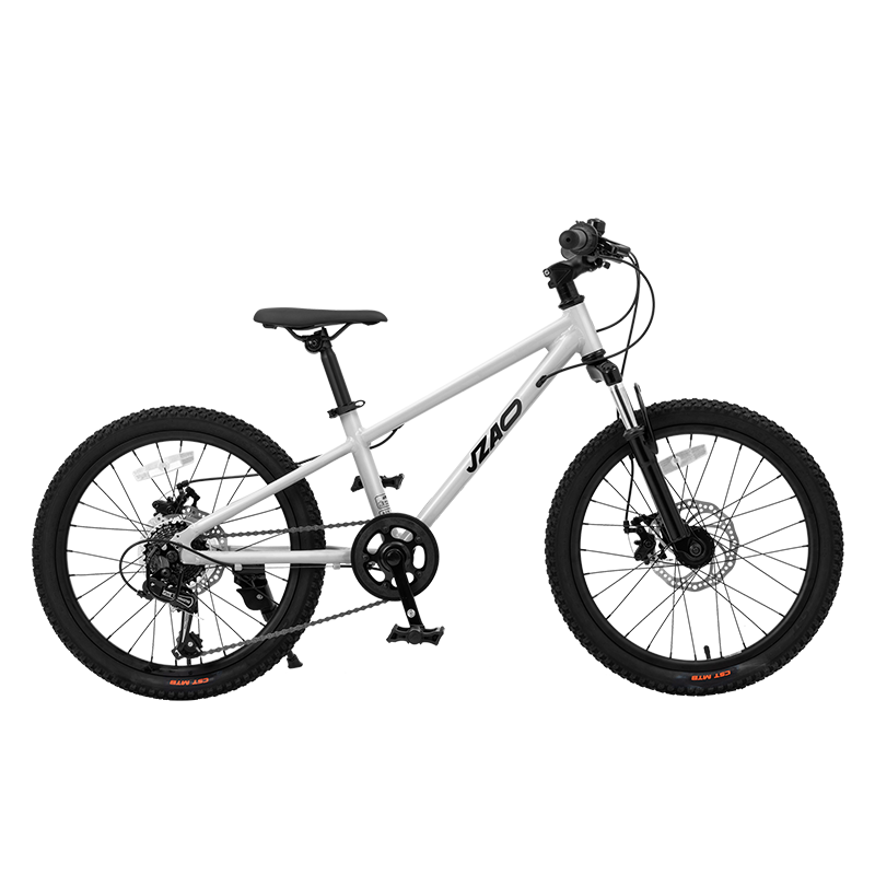 JD Original Lingyue Mountain Bike Sold by JD Children's Bicycle for Ages 6-10 Student Gear Shift 20-Inch Pigeon Gray