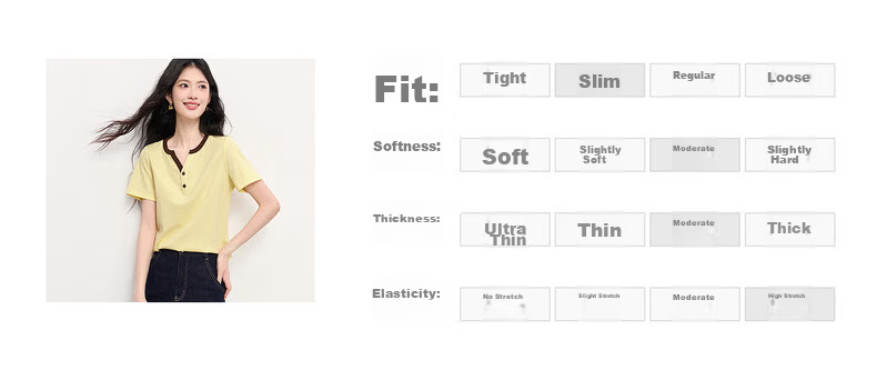 Sllsky Women's Short Sleeve T-Shirt 2026 Summer New Fashion Casual Colorblock Henley Neck Youthful Top 10