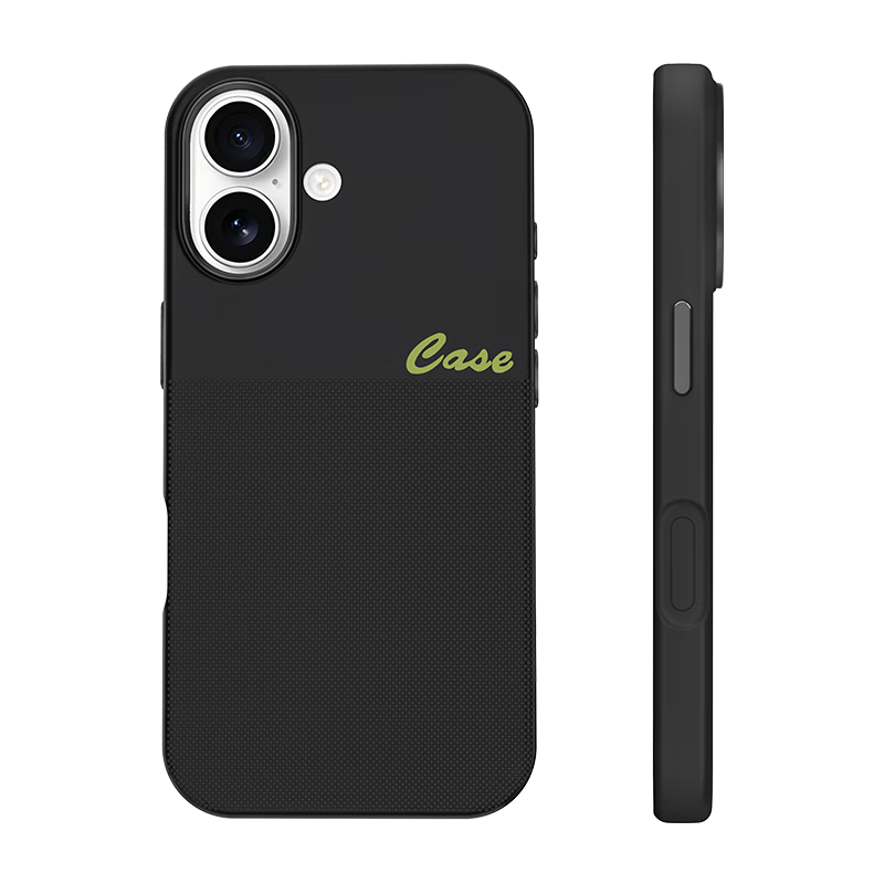 Baouzou Official Edition - AI Full Button Coverage Case for iPhone 17 Pro, Silicone Magnetic Full Protection Anti-Drop Luxury Minimalist Skin Texture Case, White