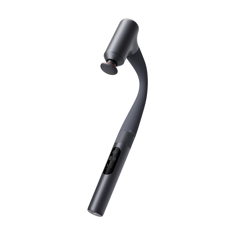 Mijia Xiaomi Self-Help Long-Handle Fascia Gun 3 Heat Therapy Edition Massage Gun Massager Shoulder Neck Full Body Muscle Massager Gift for Parents Friends Recommended Weight Loss Health Activity