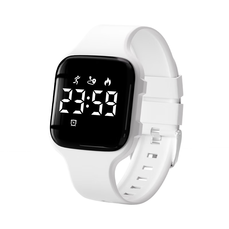 Koshi Student Sports Watch Waterproof Silent Vibration Alarm Clock Electronic Watch for Swimming Middle School Primary School Youth Children