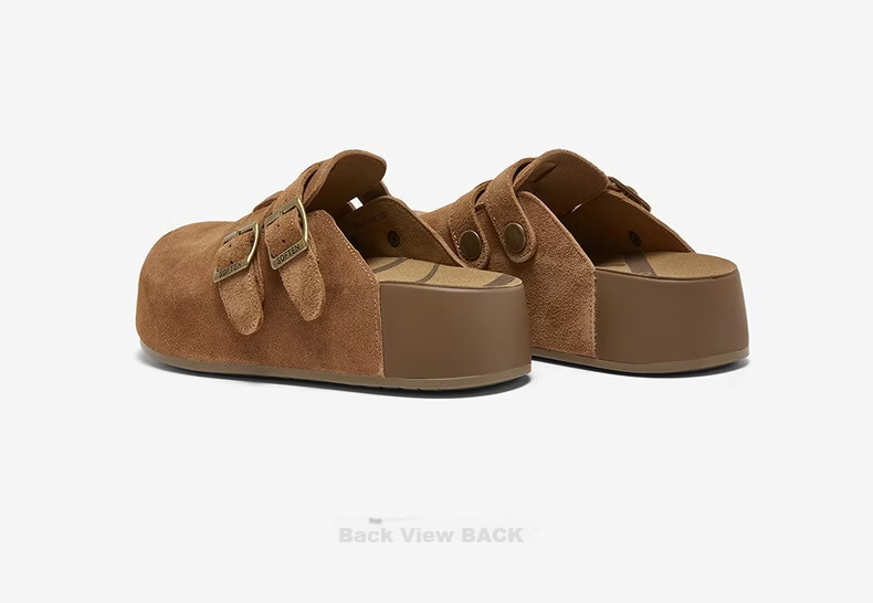 BASTO 26 Summer Birkenshoe Vintage Outdoor Casual Women's Sandals U2626BH6 Apricot Size 37 19