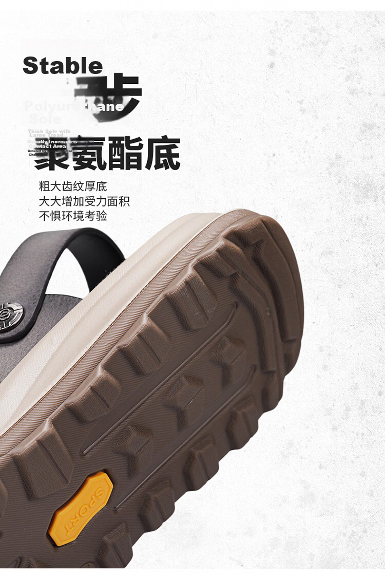 Bull Family Men's Leather Sandals Summer New Dual-Wear Soft Sole Durable Outdoor Beach Casual Flip-Flops 14