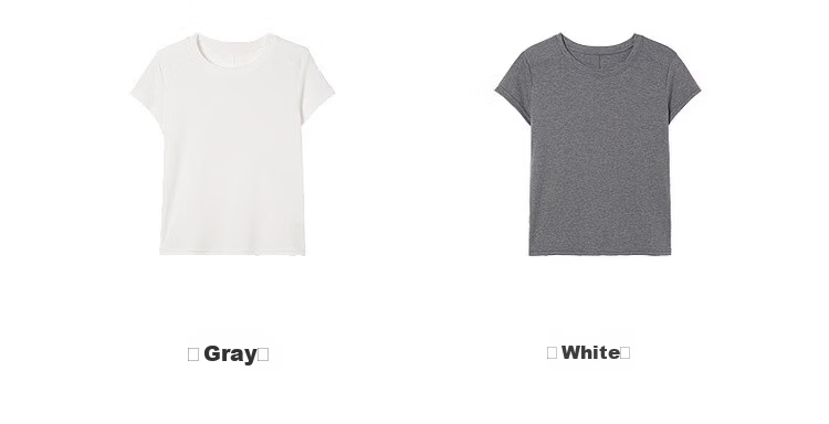 Demana [Smooth Lyocell] Summer Simple Style Round Neck Short Sleeve Slim Fit Petite Versatile High-End Women's T-Shirt 17
