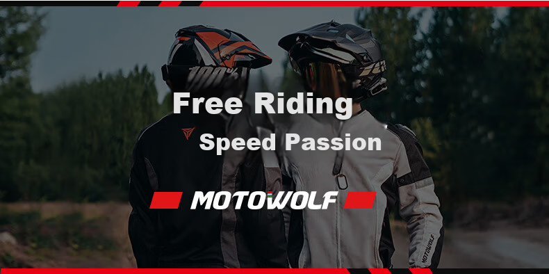 MOTOWOLF All-Season Motorcycle Riding Gloves Waterproof Windproof Warm Racing Rainproof Gloves for Men and Women 15