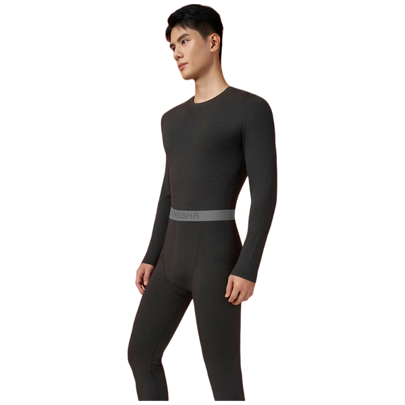 LangSha 26th Anniversary New Arrival [Ren Jialun Celebrity Endorsed Quality] Men's Thermal Underwear German Velvet Heat-Generating 10A Antibacterial