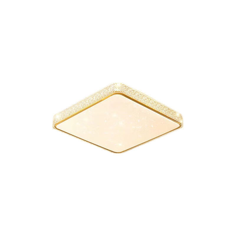 NVC Nordic LED Smart High Color Rendering Ceiling Light for Dining Room, Study Room, Bedroom, Square Lamp