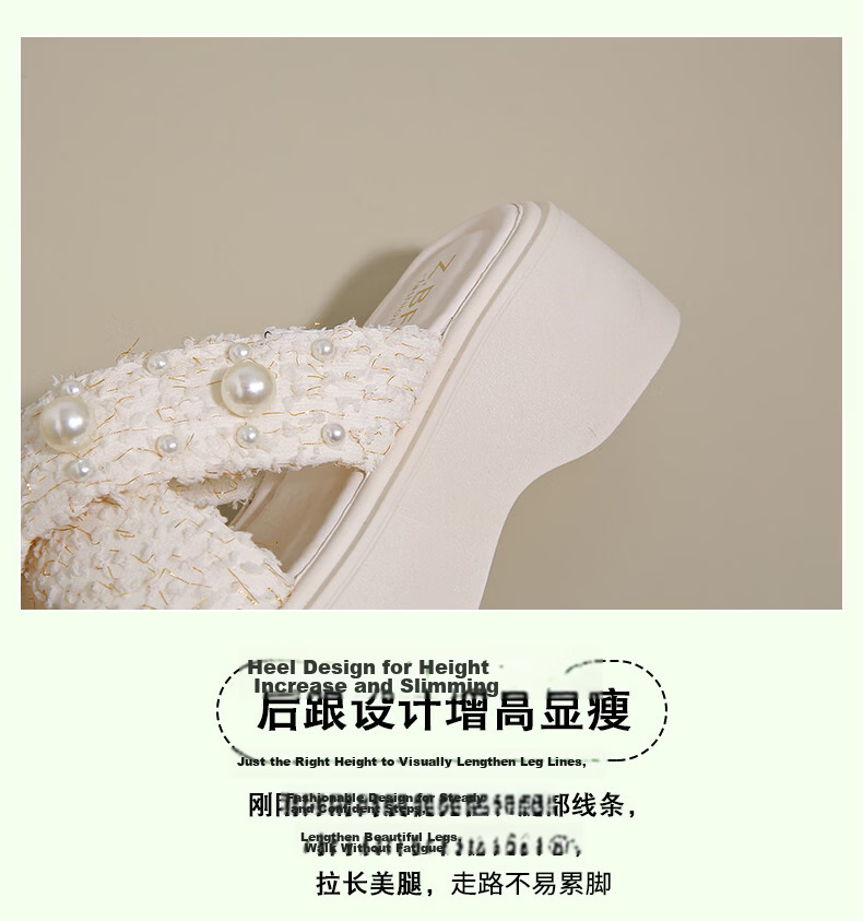 Cartelo Crocodile Women's Sandals Summer New Leather Thick Sole Casual Slip-On Sandals 1767 Beige Size 37 8