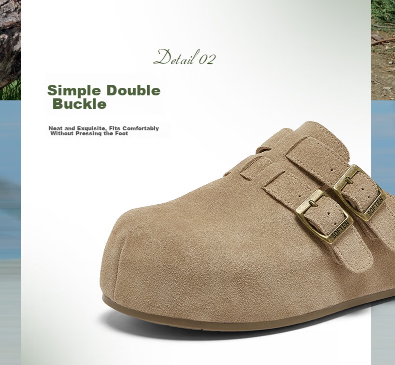 BASTO 26 Summer Birkenshoe Vintage Outdoor Casual Women's Sandals U2626BH6 Apricot Size 37 8