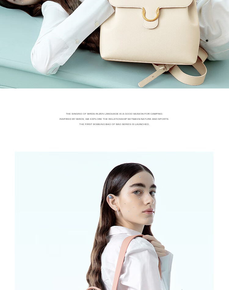 NUCELLE Angelababy Same Style Backpack 2026 Lightweight Backpack College Student Bookbag Pegasus Women's Bag Birthday Gift 18
