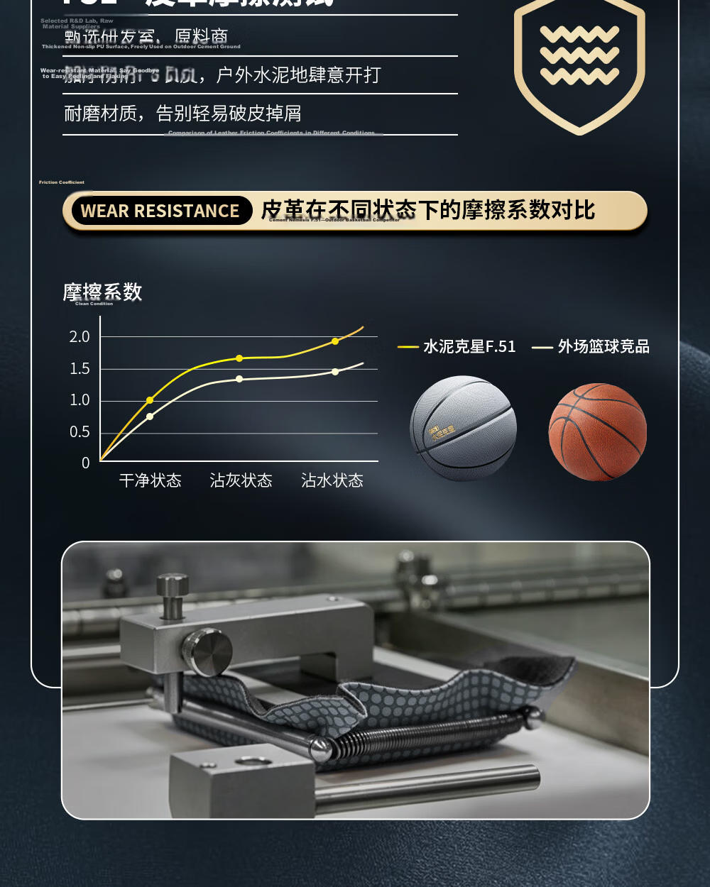 ANTA Basketball No.7 Dust-Resistant Anti-Slip Wear-Resistant Standard Indoor Outdoor Game Ball for Adults and Youth 13