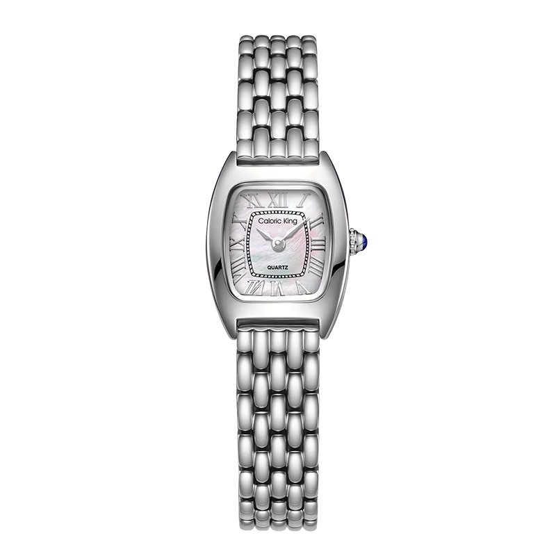 Caloric King Zhi Jian Starry Sky Women's Watch Delicate Square Dial High-End Fashion Minimalist Ladies Watch Birthday Gift for Girlfriend