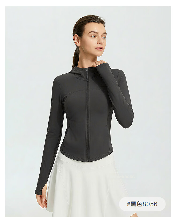 BOSIDENG 26 Years Summer Women's Original Yarn Sun Protection Jacket UPF100 Hooded Cooling Breathable Coat B261326488 28