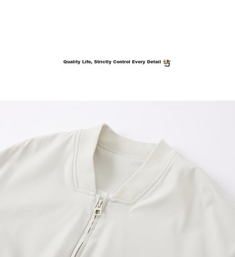 Demana [Three-Proof Black Technology] Spring Outdoor Wind Ribbed Collar Drawstring Sleeve Tab Petite Waist-Cinching Women's Jacket 12