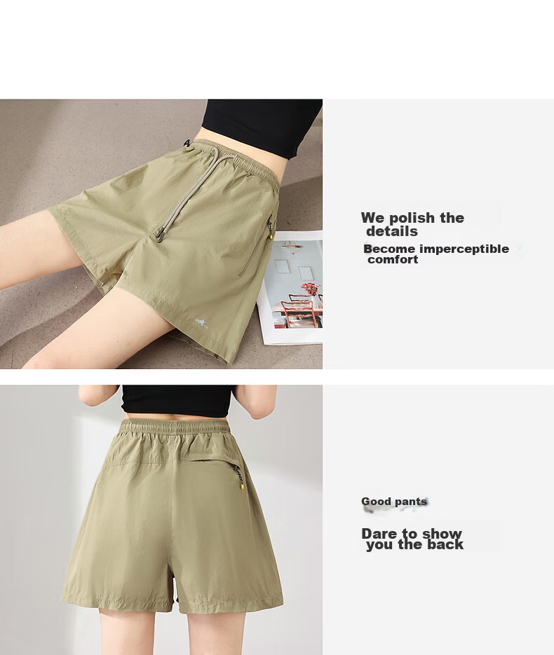 TonLion 2026 Summer New Casual Women's Shorts Outdoor Versatile Lightweight Sports Fitness Loose Fashion Shorts 9