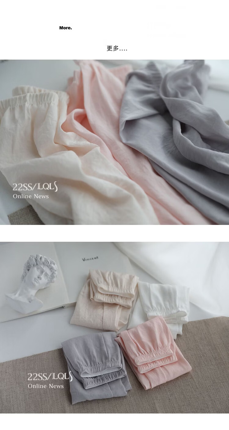 Lagur Natural Close Japanese Tencel Linen UV Protection Large Size Cooling Arm Sleeves for Women Summer Loose Sleeve Covers Water Dew Pink 15