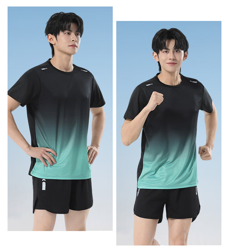 VICTORIATOURIST Women's Sports Set: Quick-Dry Running Shirt, Basketball And Badminton Outfit, Summer Sports Shorts, T-Shirt, Yoga And Fitness Wear 24