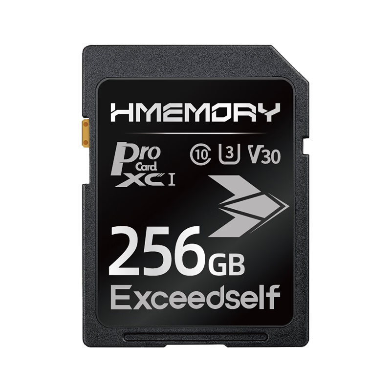 Huacun SD Card 256GB V30 High-Speed Memory Card Compatible with Canon Sony Fuji Nikon Panasonic Leica Cameras Universal Storage for Students CCD Instant Camera