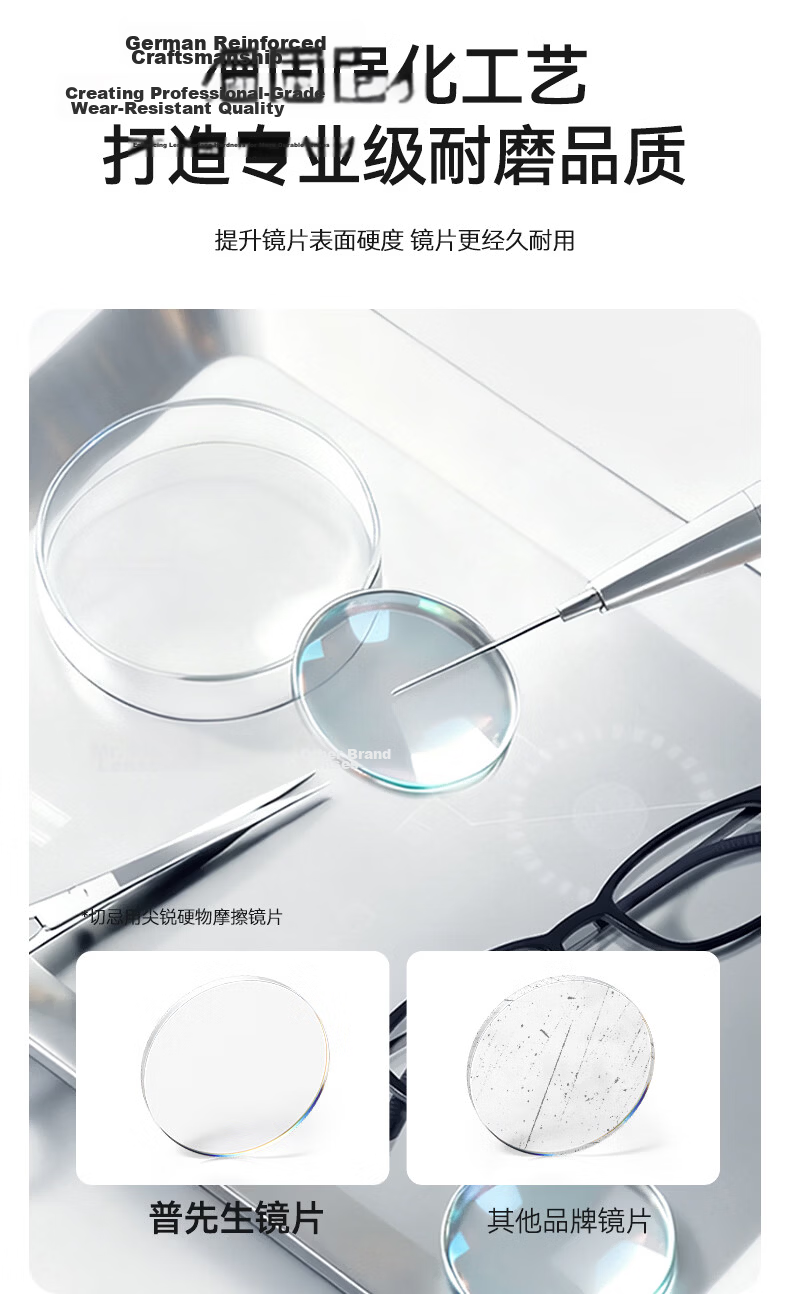 Mr.PuTian Women's Premium Pure Titanium Blue Light Blocking Reading Glasses HD Auto Focus Multifocal Presbyopia Glasses 150 Degree 9