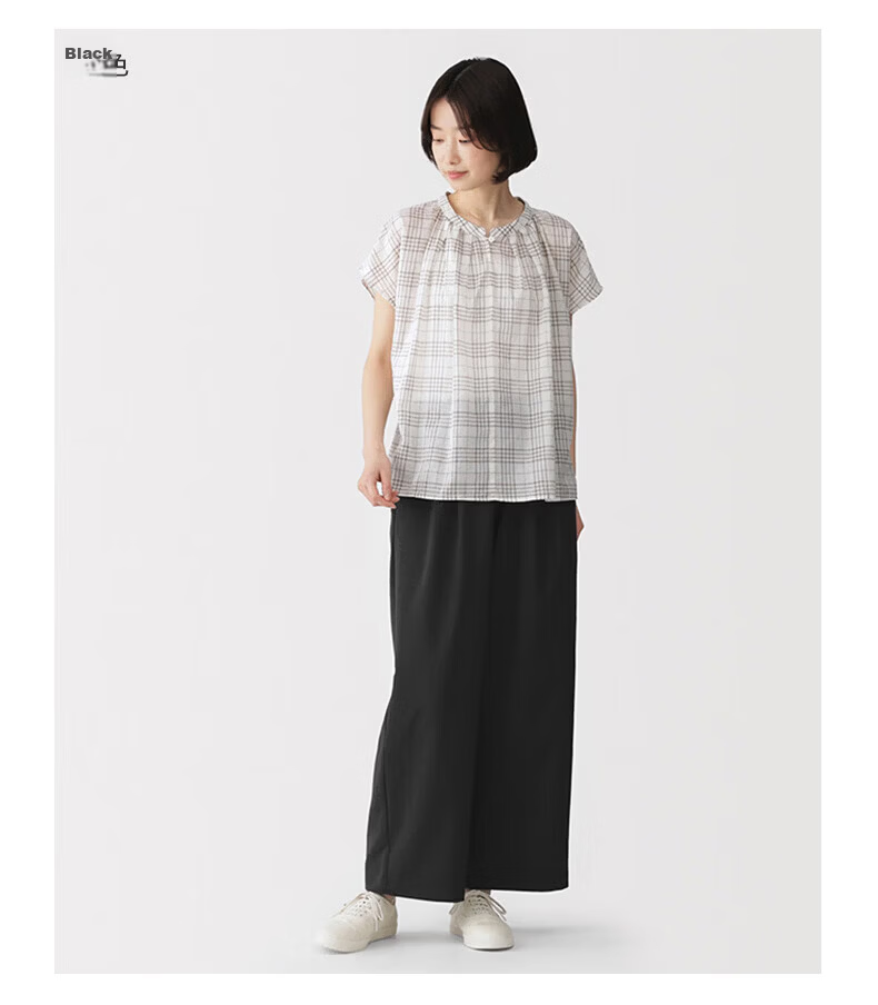 MUJI Women's Quick-Dry Lightweight Pants Casual Trousers Black XL Summer 2026 New Arrival 8
