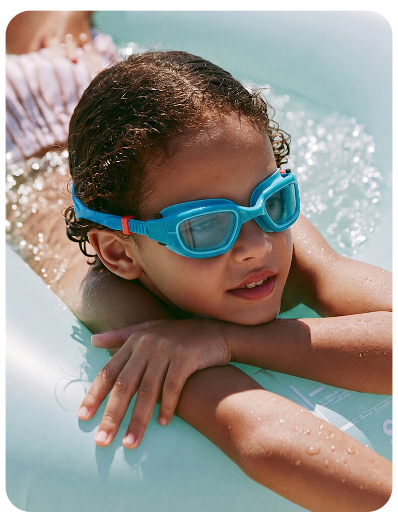 WATERTIME Kids Waterproof Anti-Fog HD Mid-Frame Swimming Goggles Boys Girls Professional Swim Training Gear 17