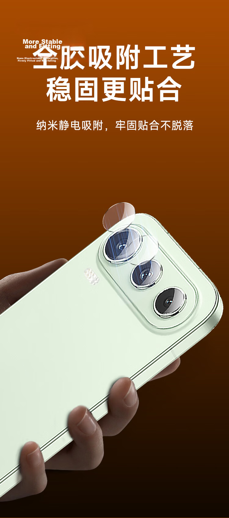 Coollefone Pure Transparent No Ring Ultra Value Two Sets Honor 600Pro Lens Protector Film Honor Phone Camera Lens Protective Film AR Anti-Reflective Ultra-Thin HD Drop-Resistant Scratch-Resistant 9