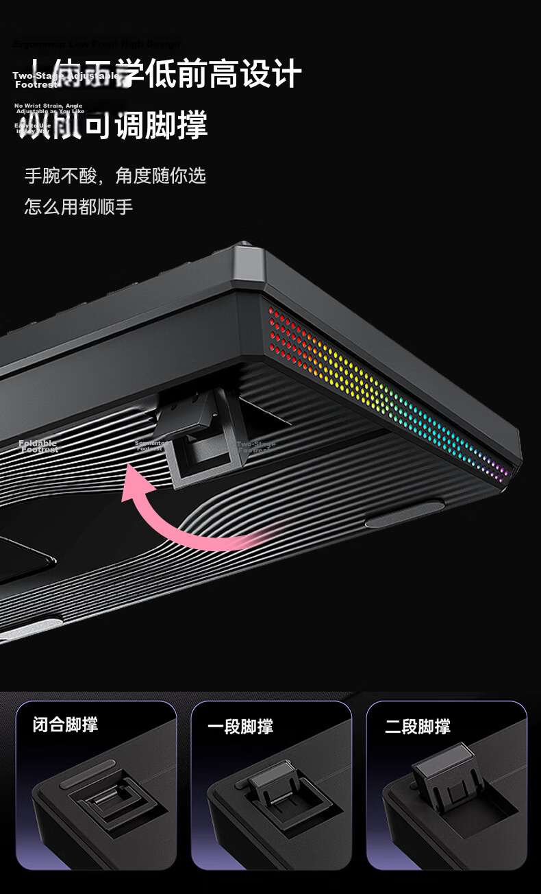 Western Hunter CK98PRO Magnetic Axis Keyboard 98-Key Wired Gaming Keyboard Full-Key Hot-Swappable FPS Dual-Drive Valorant Delta PUBG Gaming Keyboard 20
