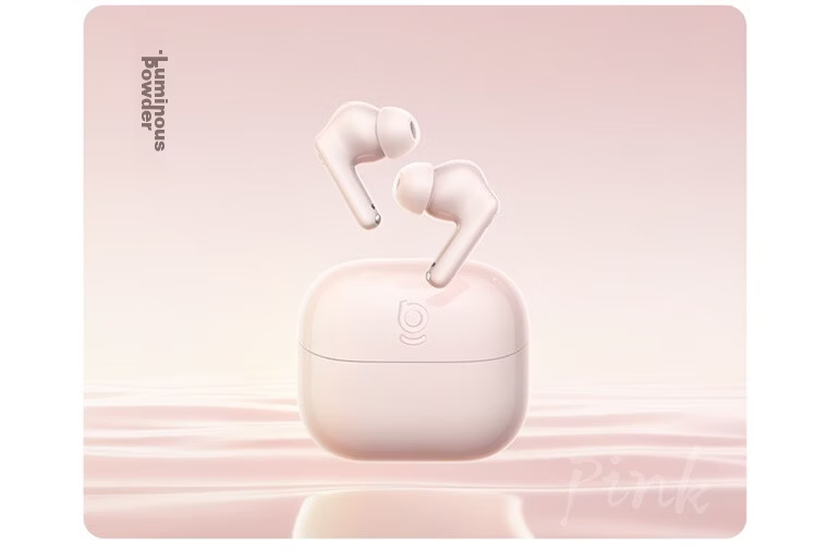 Baseus M4s In-Ear Noise Cancelling AI Bluetooth Earphones Wireless -55dB Adaptive In-Ear Noise Cancellation Coaxial Dual Drivers Compatible with Apple Huawei Honor OPPO Phones 61