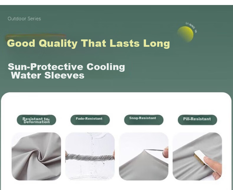 Warrior Summer New Outdoor Unisex UV Protection Ice Sleeve Arm Sleeves Breathable Comfortable Loose Anti-Snag Arm Guard 11