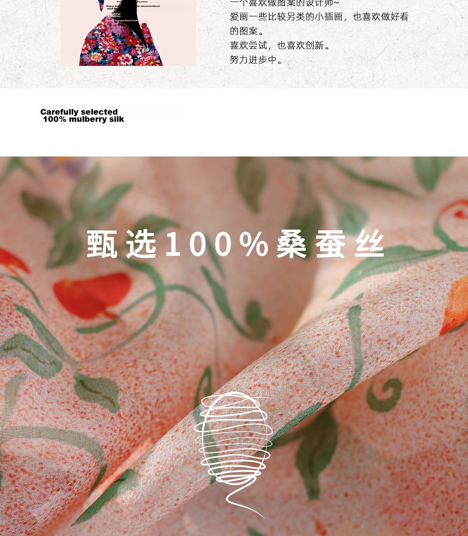 Lagur "Strawberry Dots" Sweet Feel~100% Chiffon Scarf Long Lightweight Women's Strawberry Dot Pattern 9