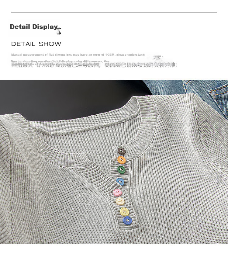 Cypress V-Neck Knitwear 2026 Summer New Women's Fresh Artistic Design Pullover Short Sleeve Top 9
