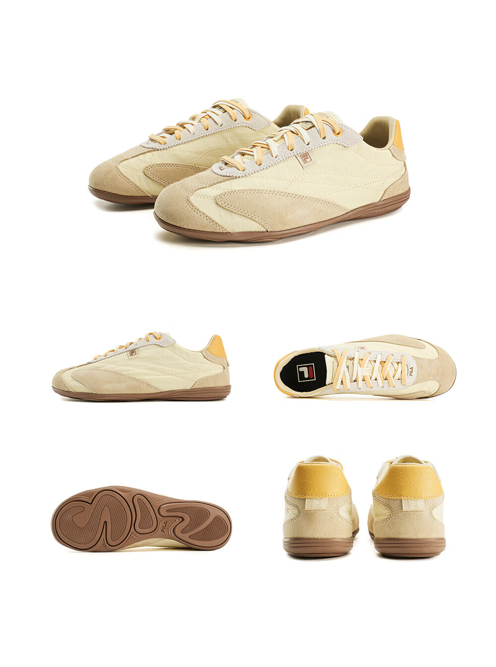 FILA Fila Soft Matte Shoes Yang Mi Same Style Football Style Training Shoes Women's New Sports Thin Sole Shoes 57