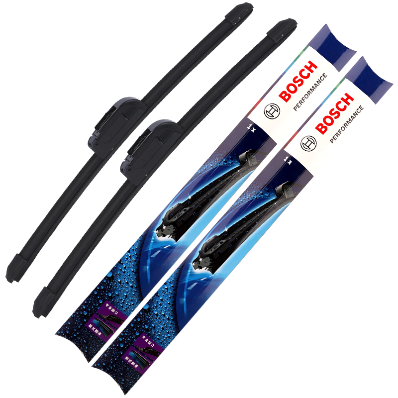 BOSCH Windshield Wiper Blades Set for Front And Rear Windows, Suitable for 2013-2017 Subaru Forester Outback/2007-2011 Honda CR-V