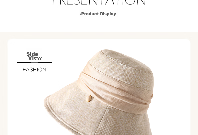 677888 Women's Summer Sun Hat Japanese Style Fisherman Hat Large Brim Sun Protection Cap 27