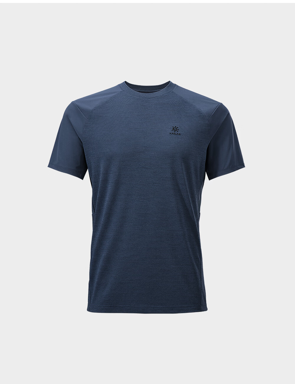 KAILAS XM1 Merino Wool Men's Quick-Dry Crew Neck T-Shirt Outdoor Hiking Moisture-Wicking Breathable Short Sleeve 16