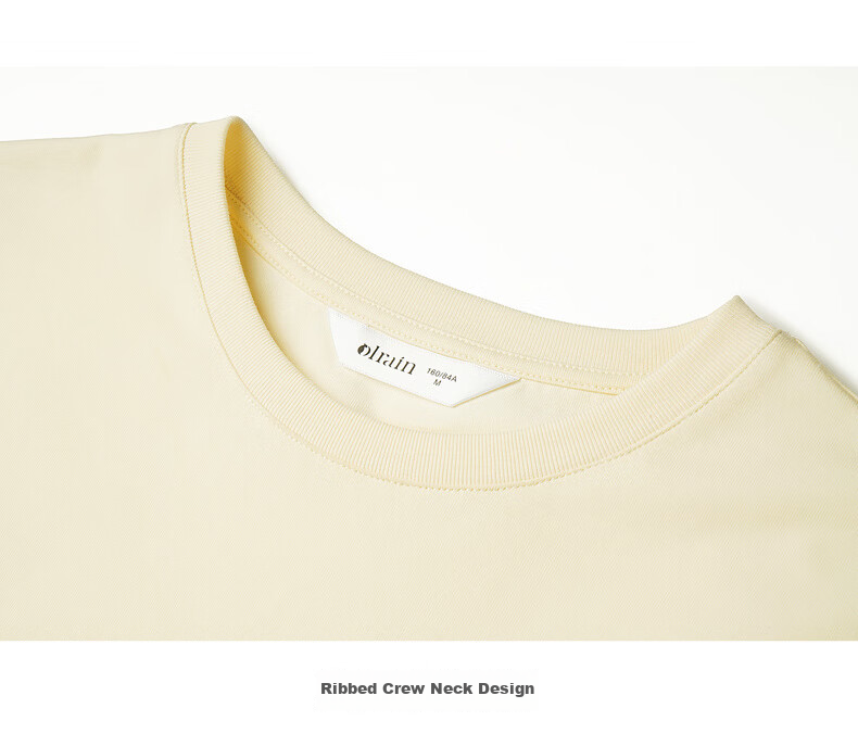 Olrain Eurier Casual Commuter Pony Embroidery Back Print Short Sleeve T-Shirt Women's Summer Top Beige M 23