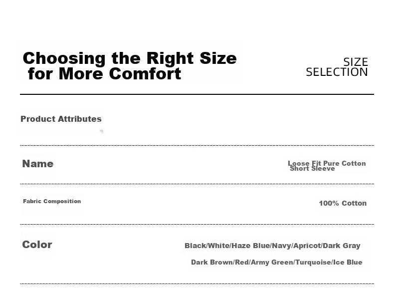 Jeanswest Men's Pure Cotton Short Sleeve T-Shirt 2026 Spring Summer New Loose Casual Simple Fashion Versatile Top 11