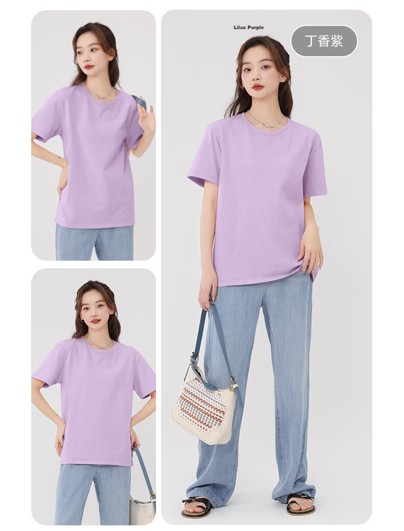 Warrior Women's 2026 Summer New Cotton Short Sleeve T-Shirt Loose Fit Slim Outdoor Breathable Printed Top 22