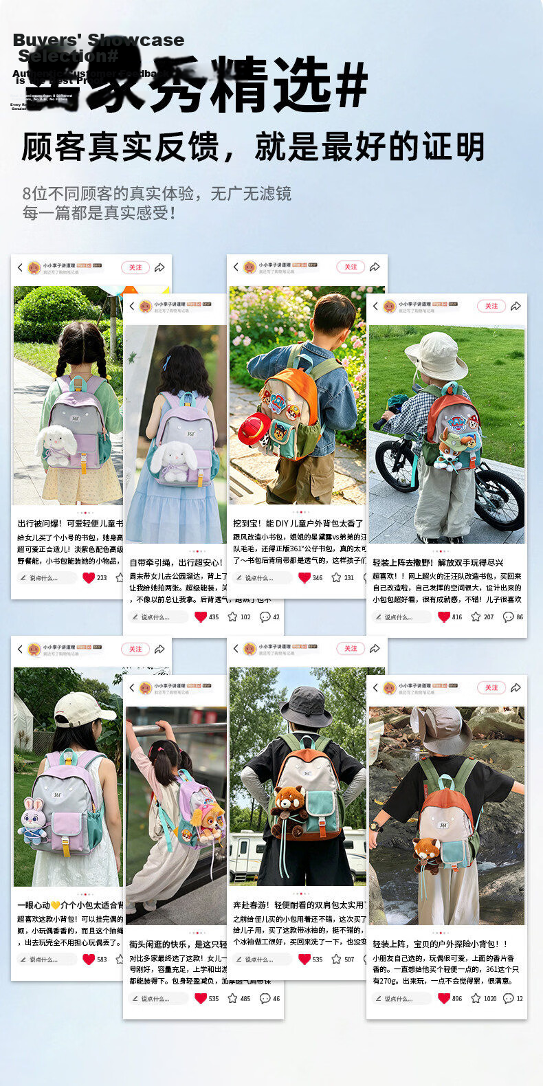 361° Kids Backpack 2026 New Kindergarten School Bag Boys Girls Lightweight Spine Protection Primary School Student Backpack 3