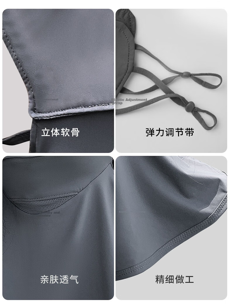 JEEP Women's Sun Protection Face Mask 2026 Summer Neck Guard UV Protection Full Face Cover Sunshade Mask 13