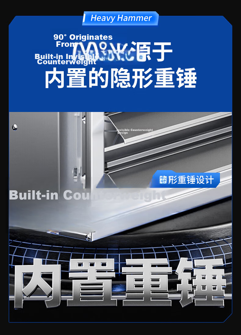 Diamond Brand High-Power 14-Inch Red Seven-Blade Exhaust Fan Kitchen Range Hood Home Bathroom Ventilation Industrial Strong Ventilator 17