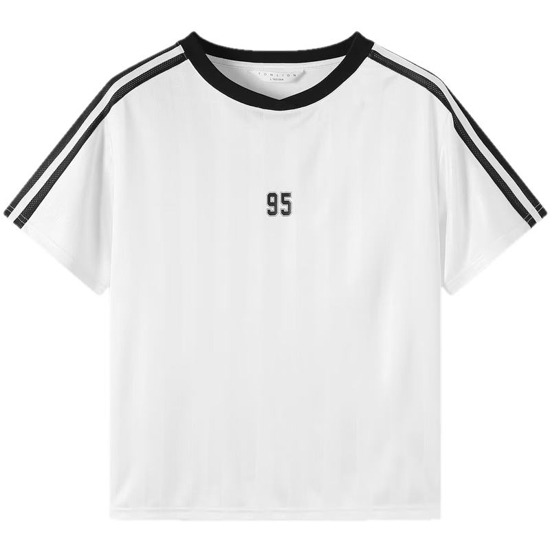 TonLion 2026 Summer New Women's Short Sleeve T-Shirt Sporty Fashion Casual Loose Korean Chic Early Spring Top
