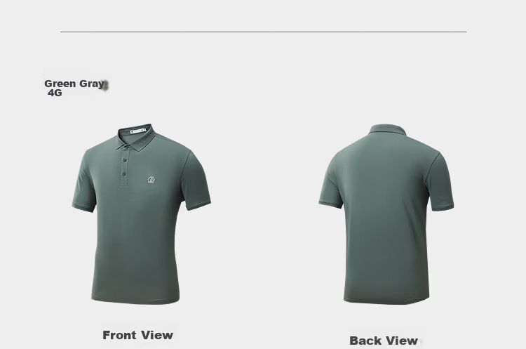 HLAHLA Men's Short Sleeve Polo Shirt 26 Sports Breathable Summer Short Sleeve 17