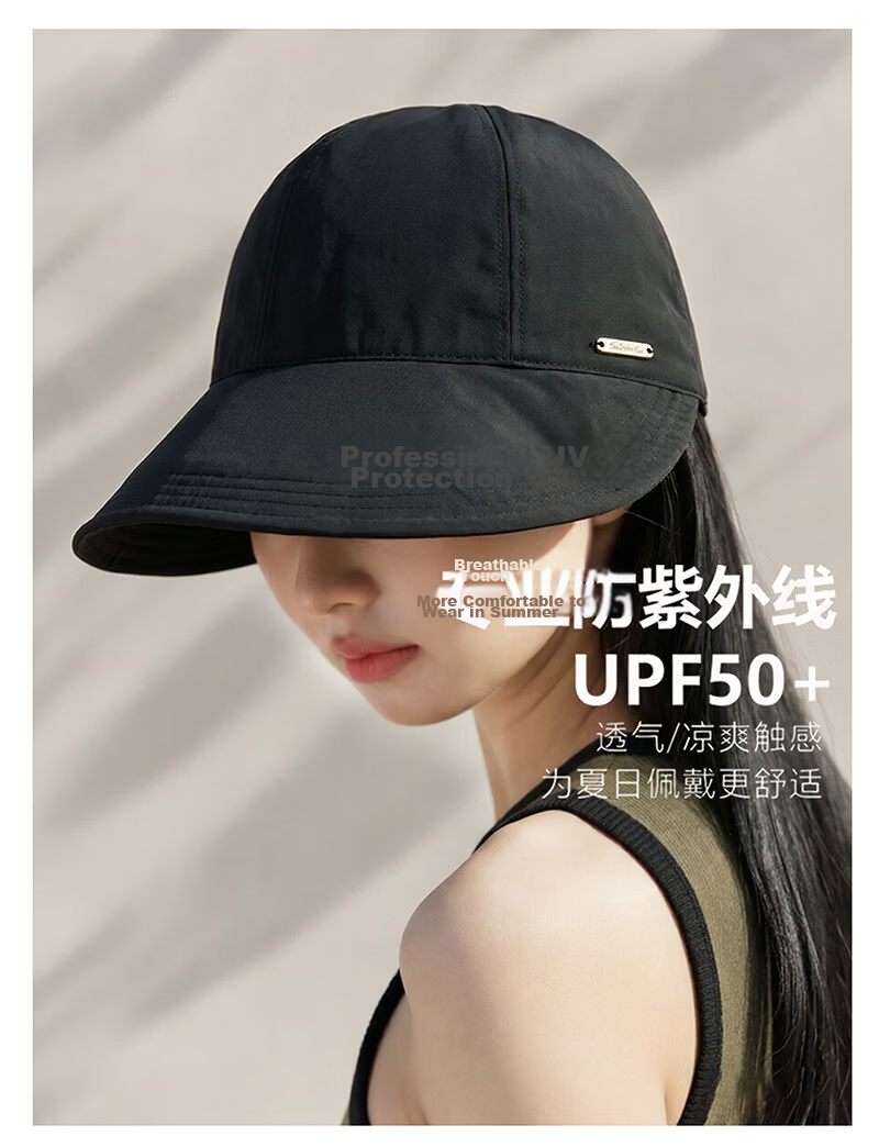 MMOPTOP Summer Lightweight UV Protection Bucket Hat Sun Hat Large Head Circumference Sunshade Baseball Cap Unisex 6