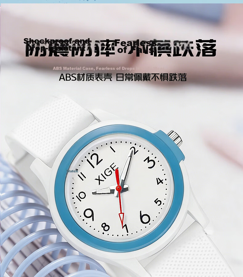Yaga Student Watch Exam Special Watch Waterproof Quartz Watch for High School Students Couples Unique Women's Watch 12