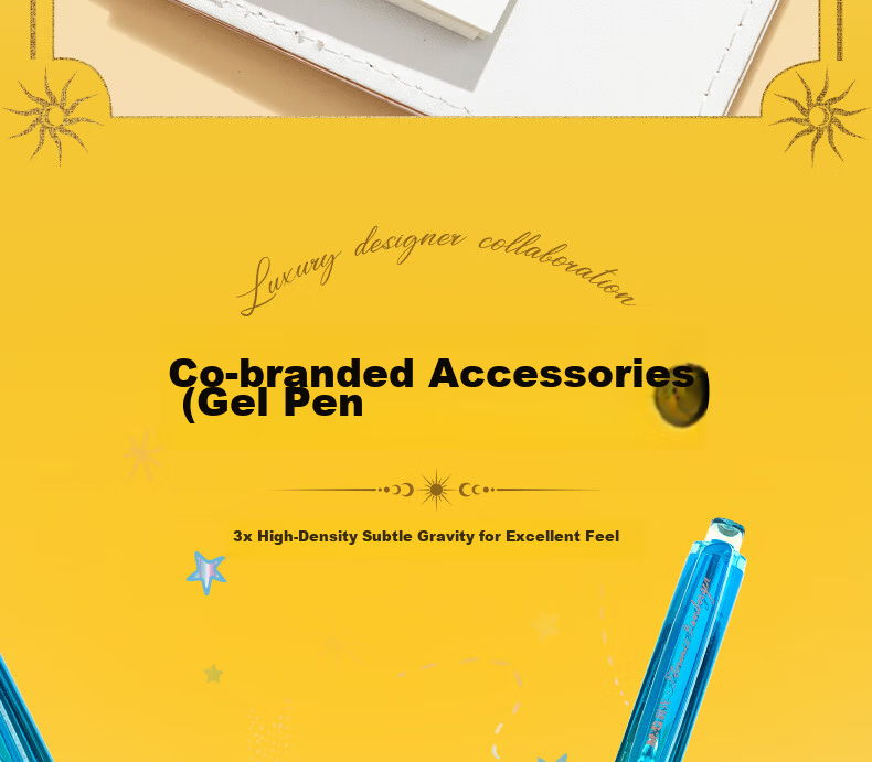 M&G 【Cosmic Helper Collaboration】Luxury Designer Co-Branded Notebook Gift Box Stationery Set Student Birthday Gift HAPN2833 13