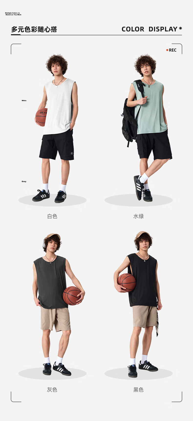 Warrior Quick-Dry Men's Sleeveless Vest Summer American Retro Print Ice Silk Breathable Loose Sports Gym Tank Top YD 4