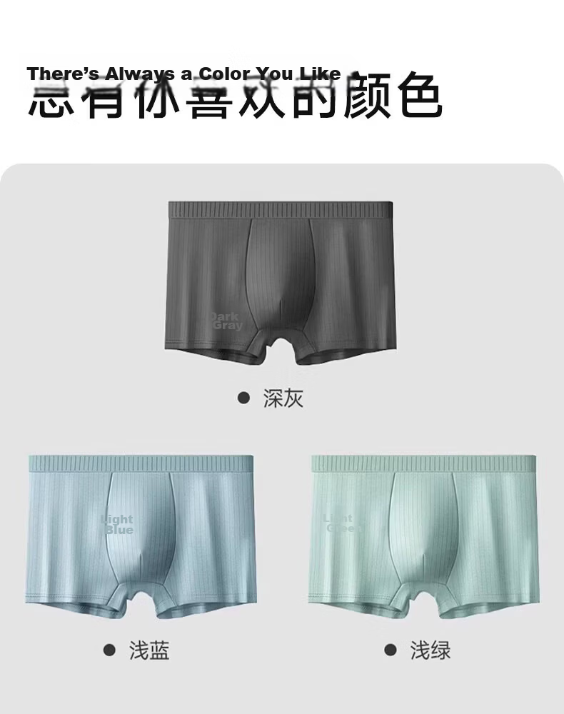 Dr. Chu Pure Cotton Disposable Men's Boxer Briefs Daily Use Large Size Individually Packaged Sterilized No Wash 5 Pieces 5XL 22