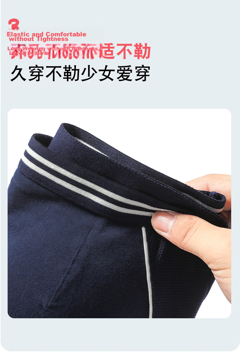 Langsha Sports Bra for Girls Summer Cotton Vest Anti-Shock Developmental Teen Student PE Class 10